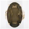 Image 1 : Handmade 14K Rose Gold Large Oval Smoky Quartz Solitaire Wire Work Cocktail Ring