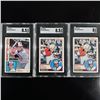 Image 1 : Set of (3) Cal Ripken Jr. 1983-1984 Topps Graded Cards