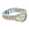 Image 4 : Rolex Ladies Quickset Two Tone Channel Set Diamond Bezel Datejust Wristwatch