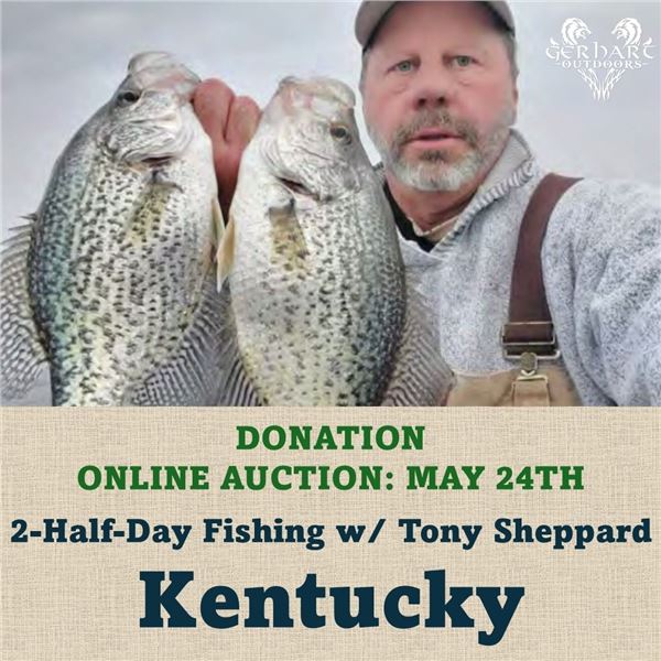 2-Half-Day Fishing w/ Tony Sheppard in Kentucky