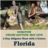 Image 1 : 2-Day Alligator Hunt with 2 Gators in Florida