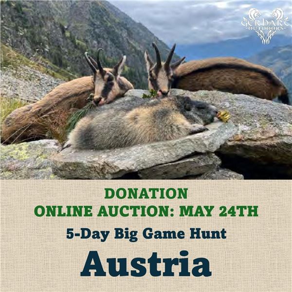 5-Day Big Game Hunt for Hunter and Observer in Austria