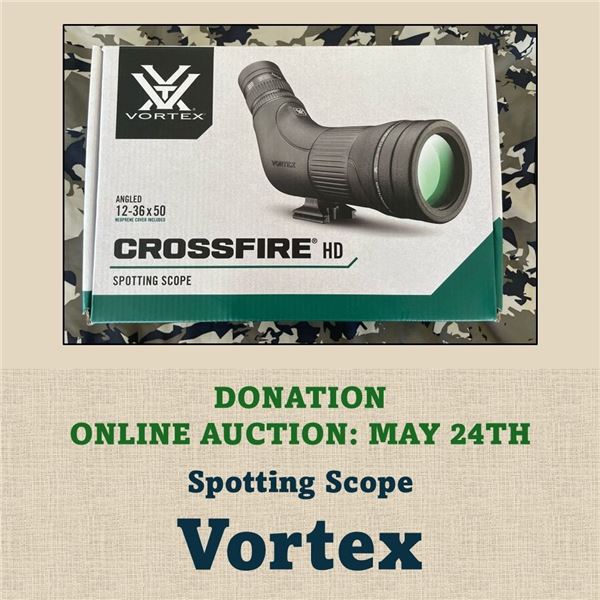 Vortex Crossfire HD 12-36x50 Spotting Scope AN