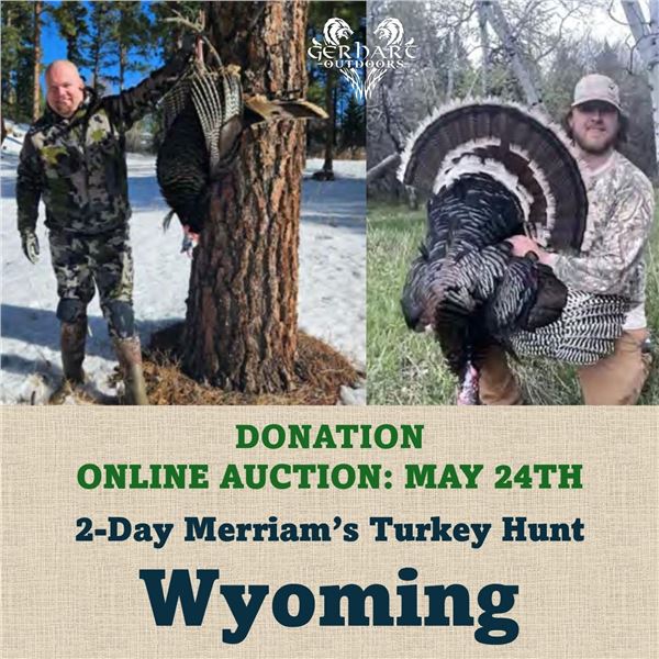 2-Day Merriam’s Turkey Hunt in Wyoming