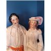 Image 2 : Large Antique Staffordshire Porcelain Figurine of A Couple   A