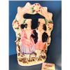 Image 1 : Antique Staffordshire Porcelain Figurine of Couple Under an ArborA