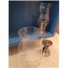 Image 2 : Brass & Glass Hurricane Candle Holders A