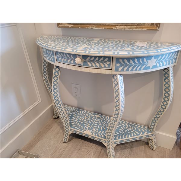 Bone Inlay Console Table C