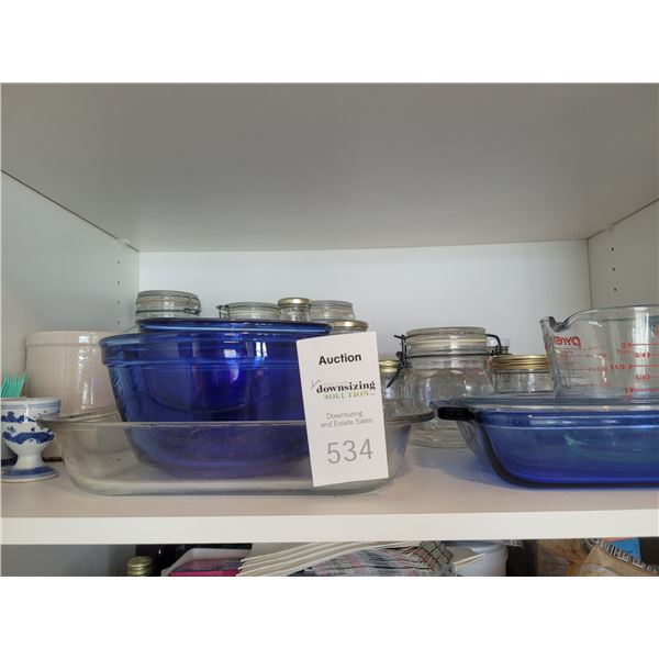 Glass Cookware/jars A