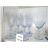 Image 1 : Caprice Blue Ripple Glassware A