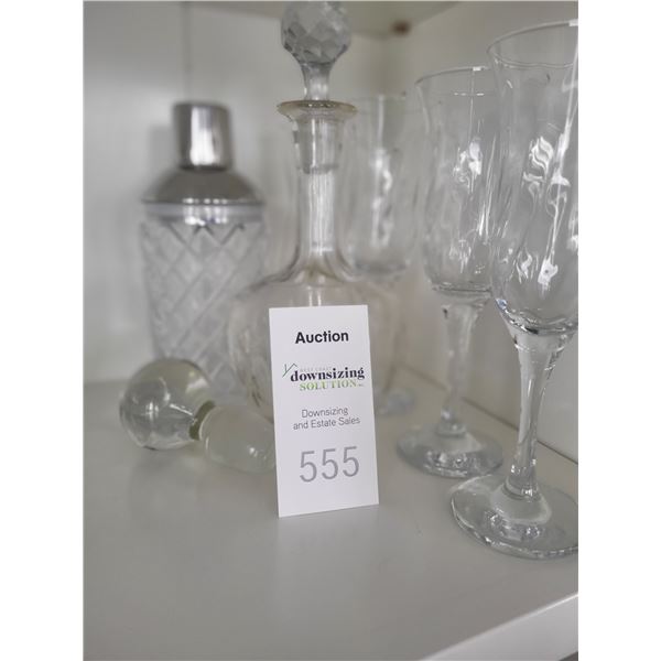 Decantor, Flutes, Shaker A