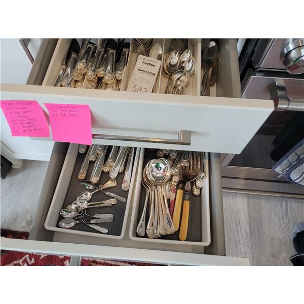 Mappin & Webb Silver Plated Cutlery A