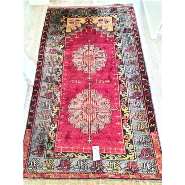 Aksary Turkish Wool Rug C