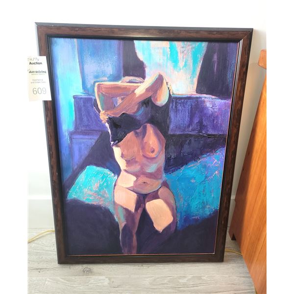 Framed Nude by David McIntosh A