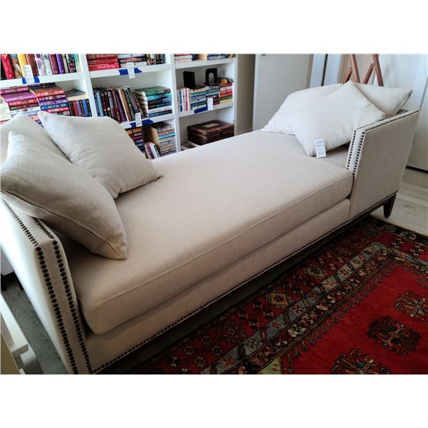 Horchow Teagun Double Chaise C