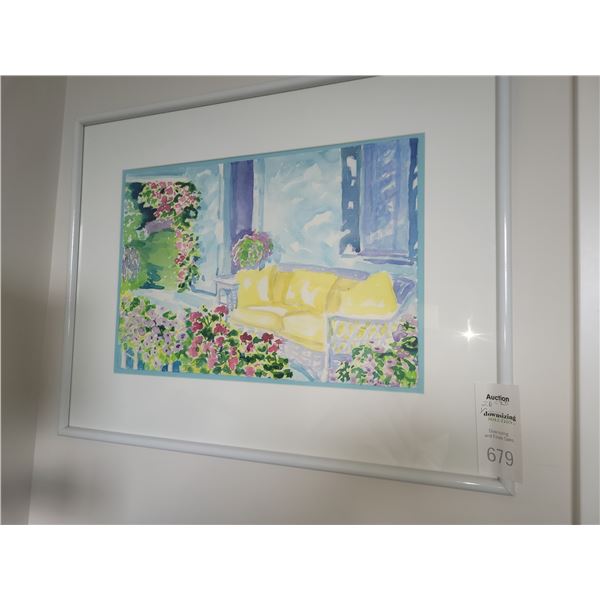 Framed Watercolour B