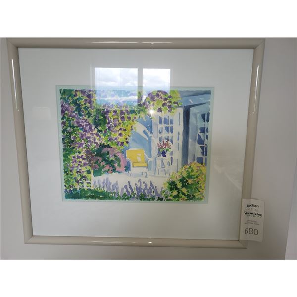 Framed Watercolour B