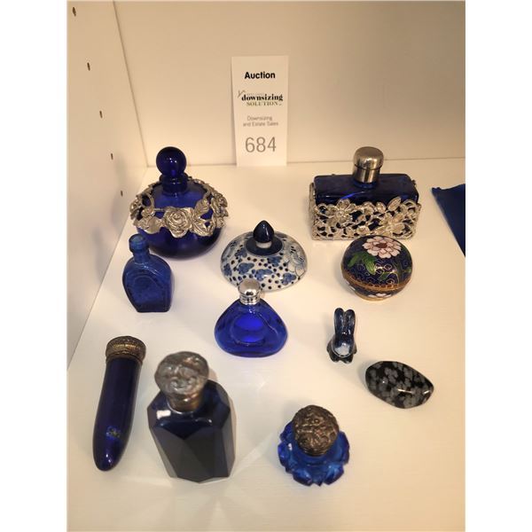 Blue Glass Collectibles A