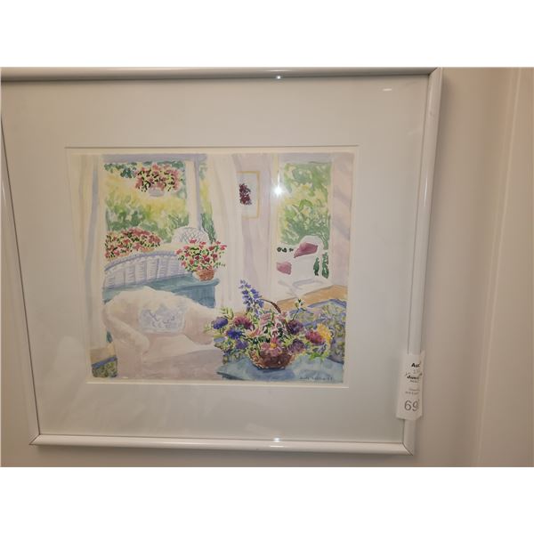 Framed Watercolour B