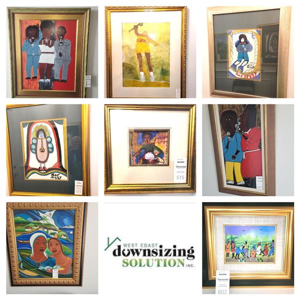 Collage Of Individual Lots Not For Bidding