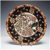 Image 1 : Decorative Asian Porcelain Charger with Birds and Blossoms