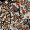 Image 2 : Decorative Asian Porcelain Charger with Birds and Blossoms