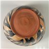 Image 3 : Stoneware Salt Glazed Tiger Pattern Bowl, Signed Robin