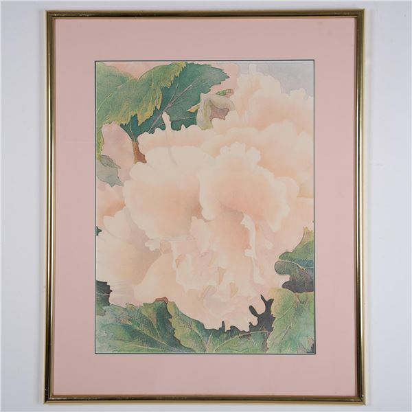 Begonias by Gary Bukovnik (Aft.) Offset Print on Paper