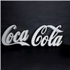 Image 1 : 5pc Coca-Cola Styrofoam 3D Wall Sign Letters