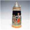 Image 1 : German Relief Beer Stein, Alpine Tavern Scene
