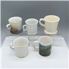 Image 2 : 5pc Porcelain Pennsylvania and Assorted Mugs