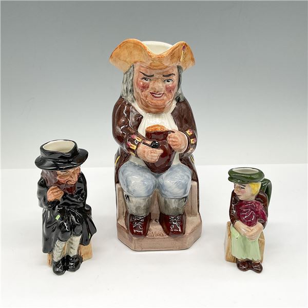 3pc Artone Porcelain Character Jugs