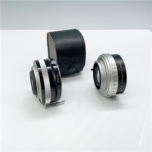 Vivitar Camera Lens Set, 3pc 2X-3 and 2X-5 Tele Converters