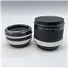 Image 4 : 2pc Vivitar Camera Lenses with Caps
