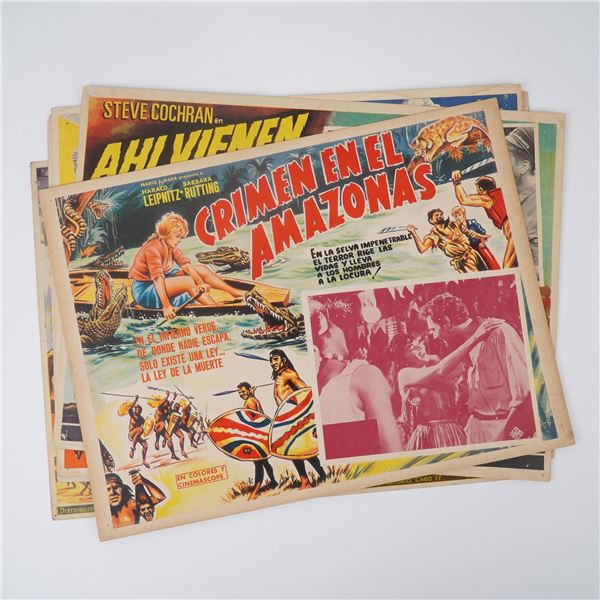 6pc Vintage Mexican Film Display Posters