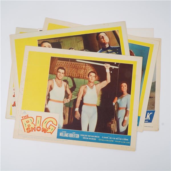 Group of Six American Movie Posters Featuring The Big Show and Others