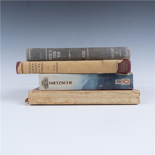 Set of 4 Philosophy & Journalism Interest Books