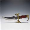 Image 2 : Decorative Fixed-Blade Hunting Knife with Pakistan Sheath