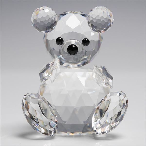 Swarovski Silver Crystal Bear Figurine