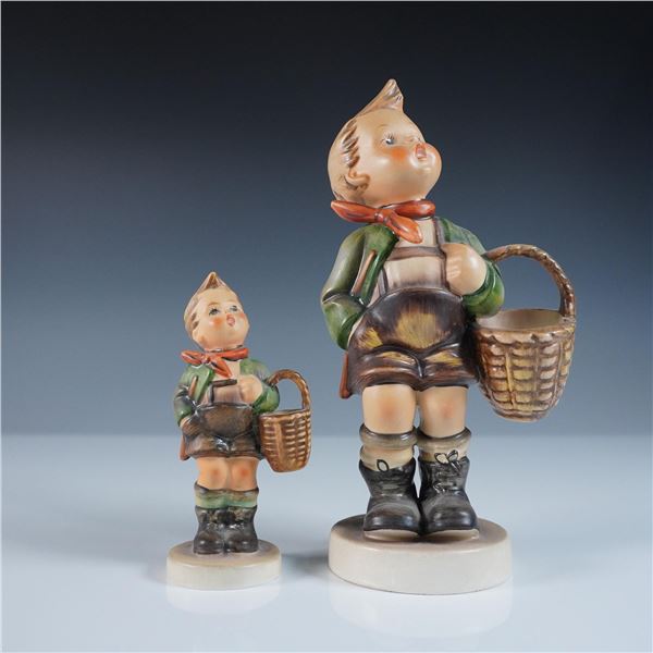 2pc Goebel Hummel Figurines – Village Boy