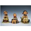Image 1 : 3pc Goebel Hummel Figurines, Happy Pastime, Botanist & Busy Student