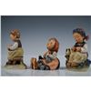 Image 4 : 3pc Goebel Hummel Figurines, Happy Pastime, Botanist & Busy Student