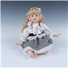 Image 1 : Crying Porcelain Sitting Doll