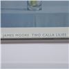 Image 3 : James Moore (Aft.) Offset on Paper, Two Calla Lilies