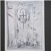 Image 2 : Paul Riba, Original Graphite Drawing on Paper, Signed