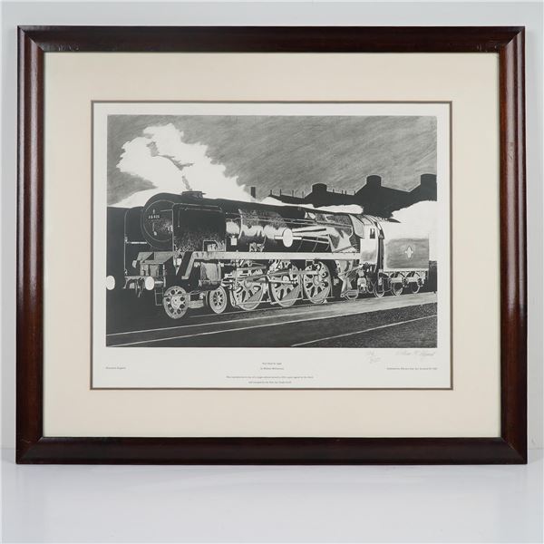 William McClymont Limited Edition Print, Nine Elms by Night, Signed