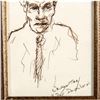 Image 3 : Paul Weingarten (American) Framed Sketch, Signed