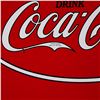 Image 2 : Coca-Cola Tin Advertising Sign, Drink Coca-Cola Logo