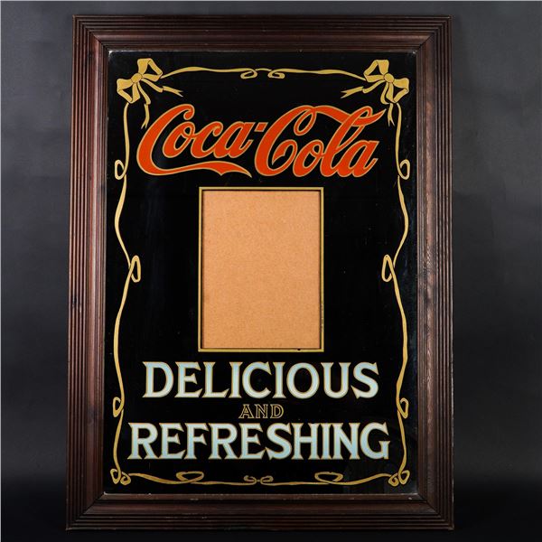 Coca-Cola Delicious and Refreshing Advertising Mirror