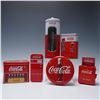 Image 1 : 6pc Coca-Cola Collectibles, Mini Vending Machine & Tins
